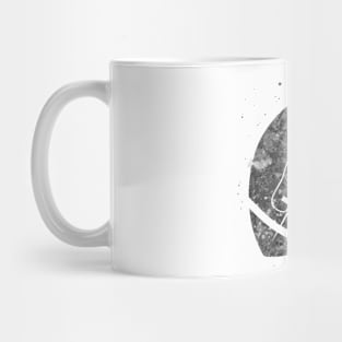 American Football black and white Mug